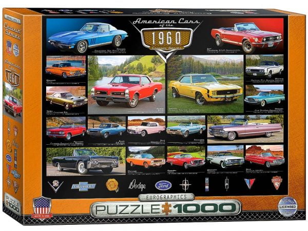 Cruisin Classics 1960s 1000 PC Jigsaw Puzzle