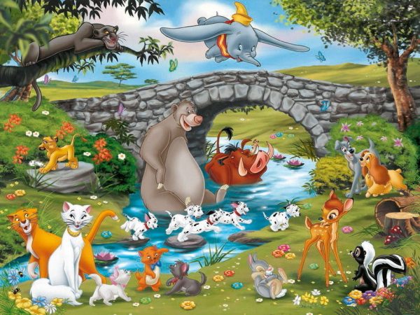 Disney Animal Friends 100 XXL PC Jigsaw Puzzle