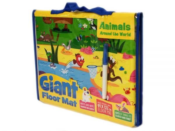Giant Floor Mat Animal World