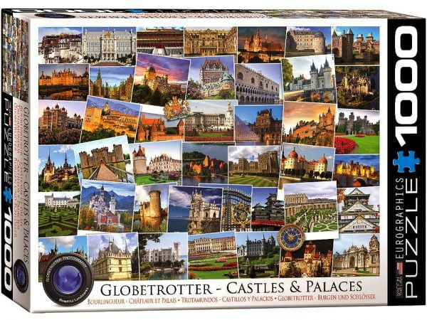 Globetrotter Castles & Palaces 1000 PC Jigsaw Puzzle