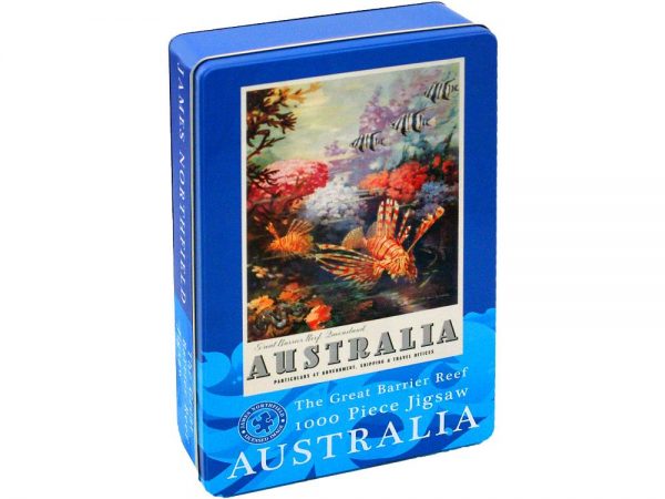 Great Barrier Reef 1000 PC Jigsaw Puzzle in Tin