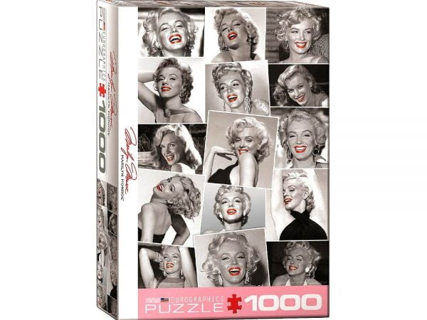 Marilyn Monroe Red Lips 1000 PC Jigsaw Puzzles