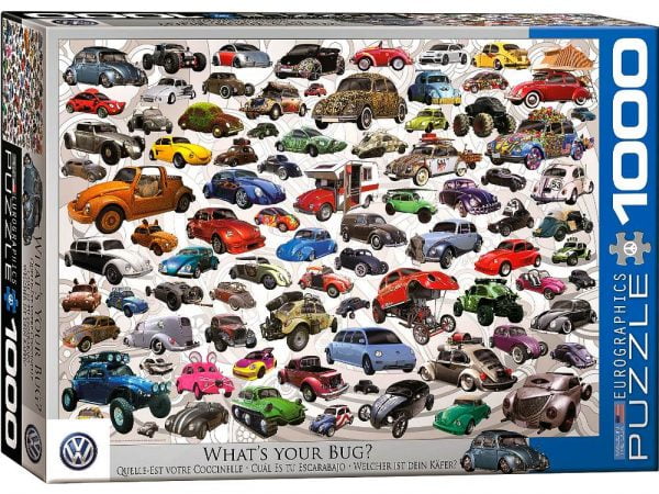 VW What's Your Bug 1000 PC Jigsaw Puzzle