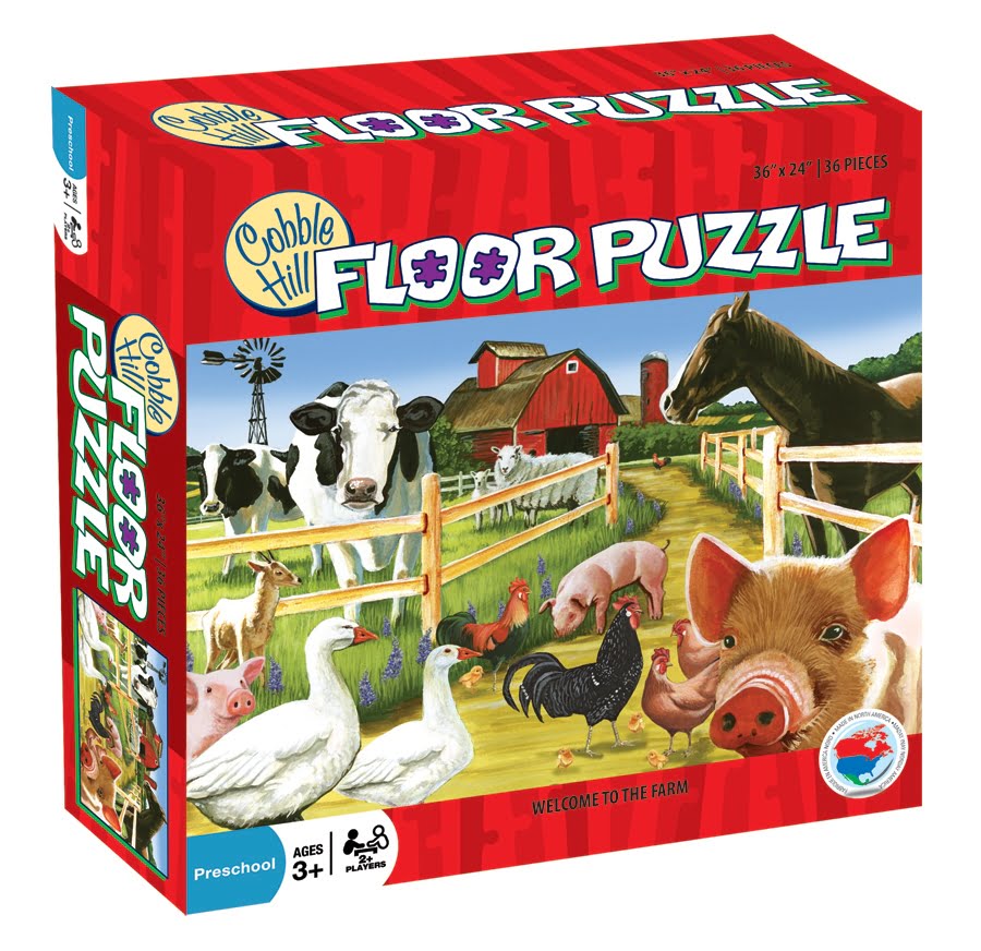 Welcome to the Farm 36 PC Jigsaw Puzzle