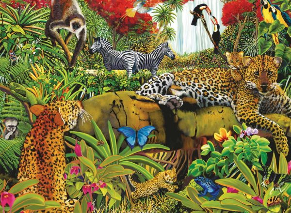 Wild Jungle 100 XXL PC Jigsaw Puzzle