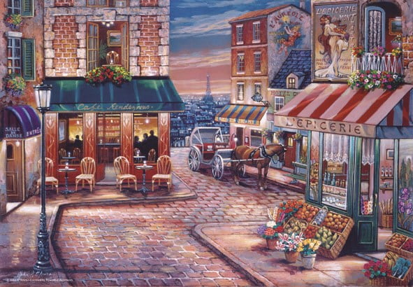 Cafe Rendezvous 500 PC Jigsaw Puzzle