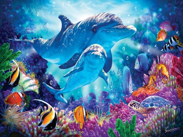 Dolphin Guardian 500 PC Jigsaw Puzzle