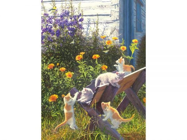 Kittens in the Country 1000 PC Jigsaw Puzzle