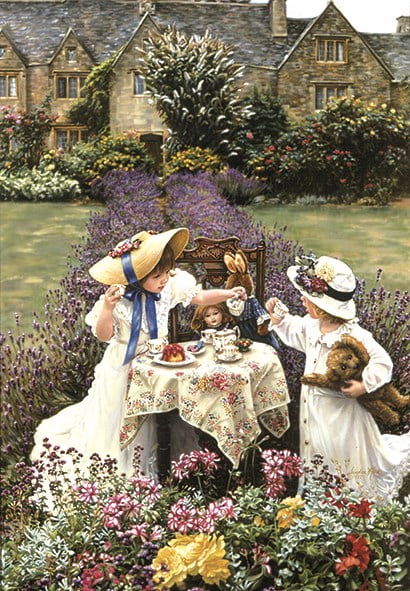 Teatime at Garden 260 PC Jigsaw Puzzle
