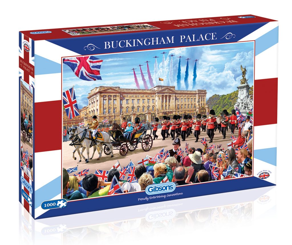 BUCKINGHAM PALACE 1000 PC JIGSAW PUZZLE - Puzzle Palace Australia