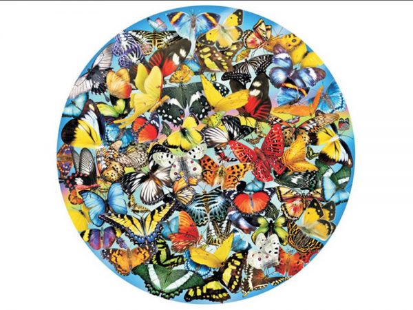 Butterflies in the Round 1000 PC Jigsaw Puzzle