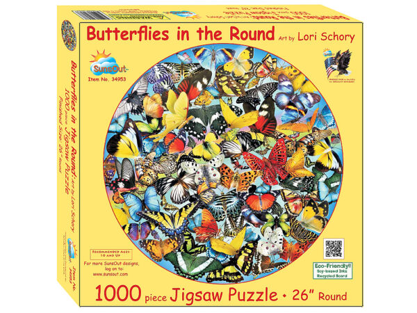 Butterflies in the Round Puzzle