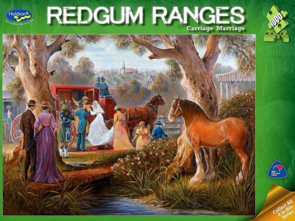 Carriage Marriage 1000 PC Jigsaw Puzzle