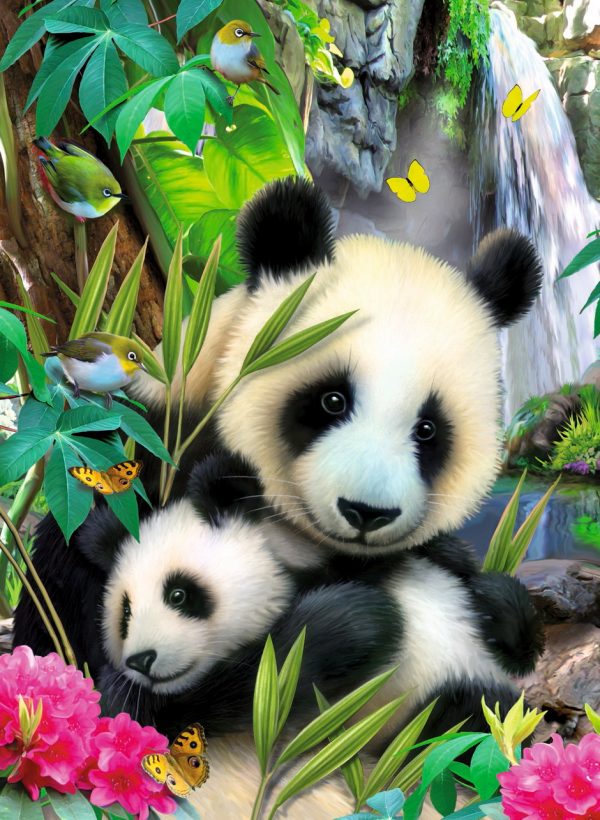 Cuddling Pandas 300 PC Jigsaw Puzzle