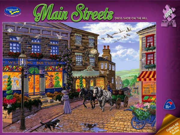 Dress Shop on the Hill 1000 PC Jigsaw Puzzle