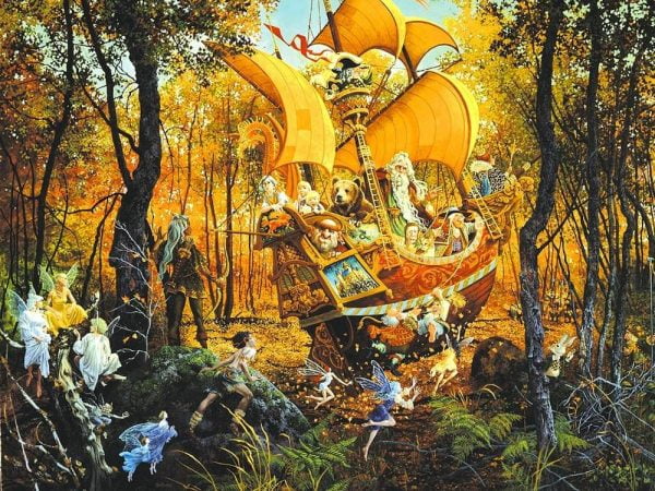 Flight of the Fable Maker 1500 PC Jigsaw Puzzle