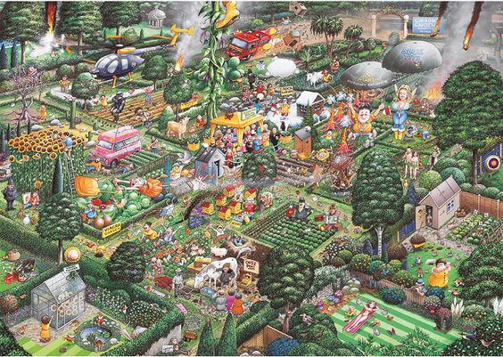 I love Gardening 1000 PC Jigsaw Puzzle