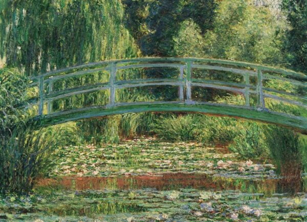 Monet, Japanese Footbridge 1000 Piece Puzzle - Eurographics