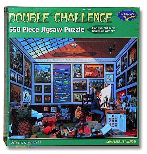 Painters Paradise 550 PC Jigsaw Puzzle