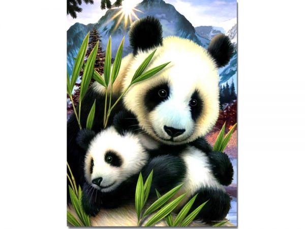 Pandas 300 PC Jigsaw Puzzle