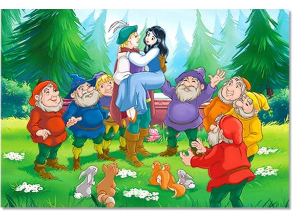 Snow White & the 7 Dwarfs 24 PC Jigsaw Puzzle