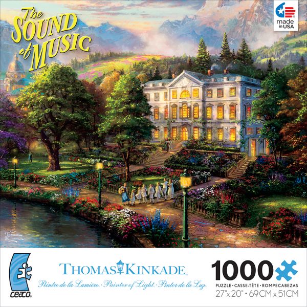 The Sound of Music 1000 PC Jigsaw Puzzle by Thomas Kinkade