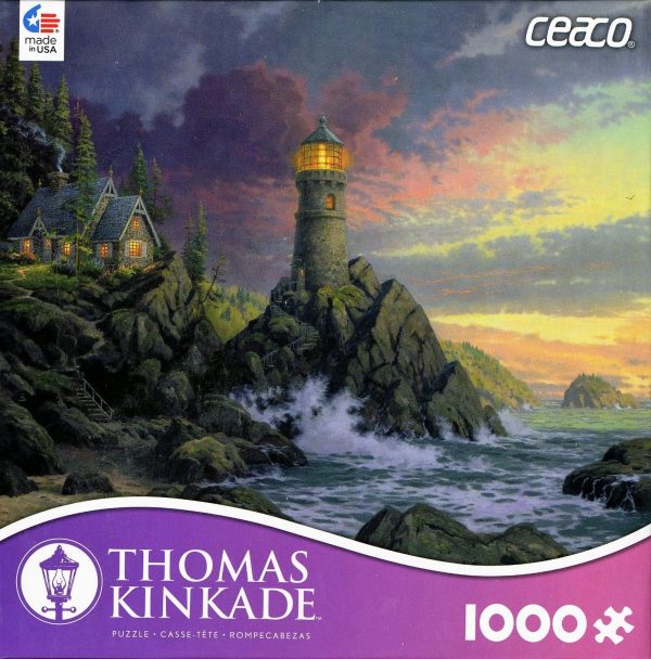 Thomas Kinkade Rock of Salvation 1000 PC Jigsaw Puzzle