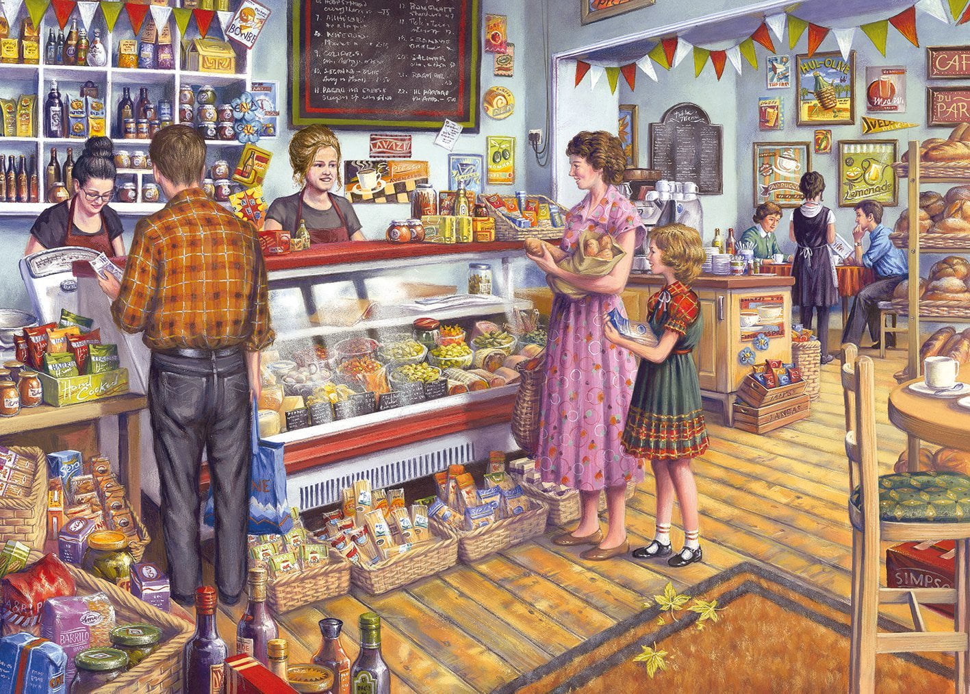 Jigsaw Puzzle - The Deli 1000 Piece by Gibsons