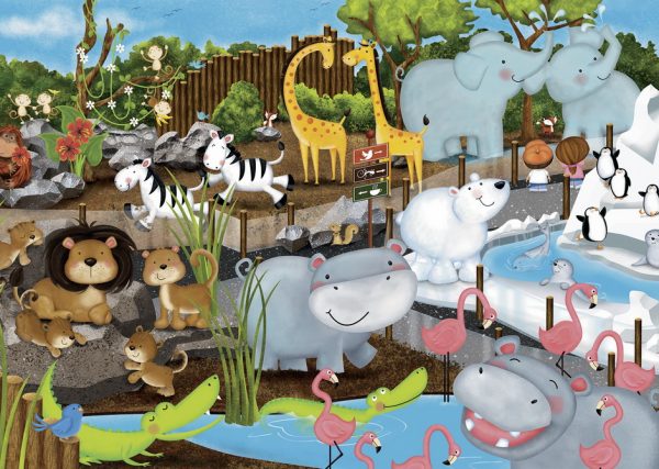 Day at the Zoo 35 PC Jigsaw Puzzle