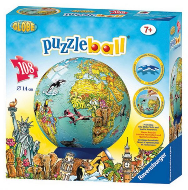 Children's Globe 3D Jigsaw Puzzle ball