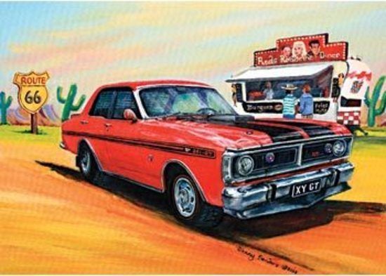 Red Ford 351 1000 P Jigsaw Puzzle