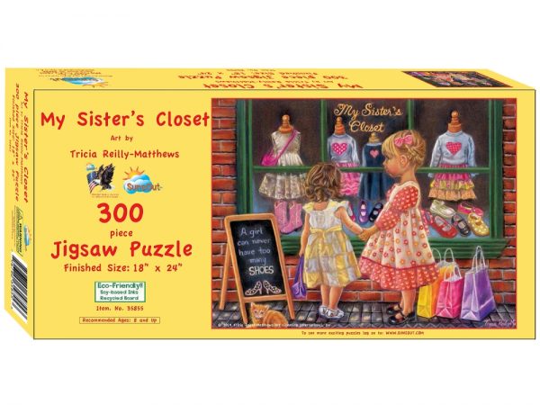 My Sister's Closet 300 XL Piece Jigsaw Puzzle - Sunsout