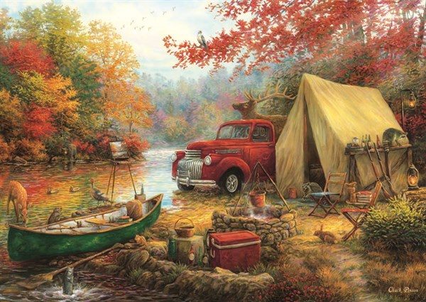 share-the-outdoors 1000 PC Jigsaw Puzzle