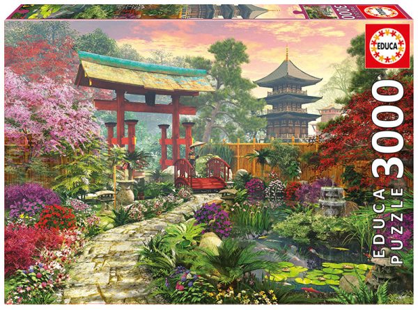 Japan Garden 3000 piece Educa Puzzle