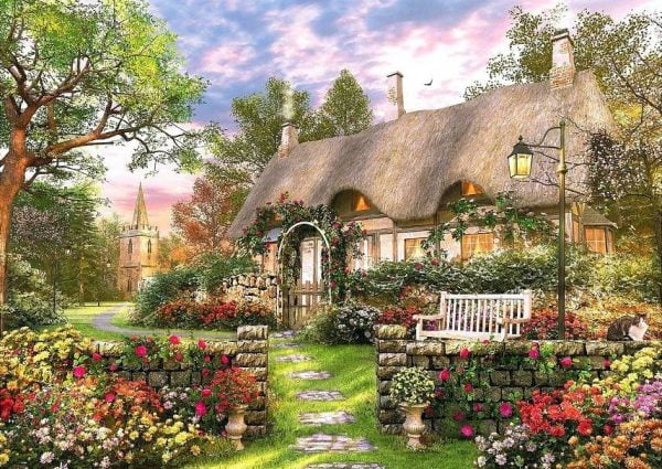 The Whitesmith's Cottage 1000 Piece Jigsaw Puzzle