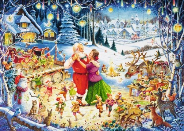 Ultimate Christmas Party Ravensburger 1000 Piece Puzzle