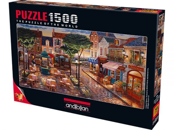 Evening at the Square 1500 Piece Anatolian Puzzle
