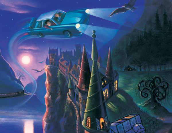 Harry Potter Enchanted Car 100 PC Jigsaw Puzzle