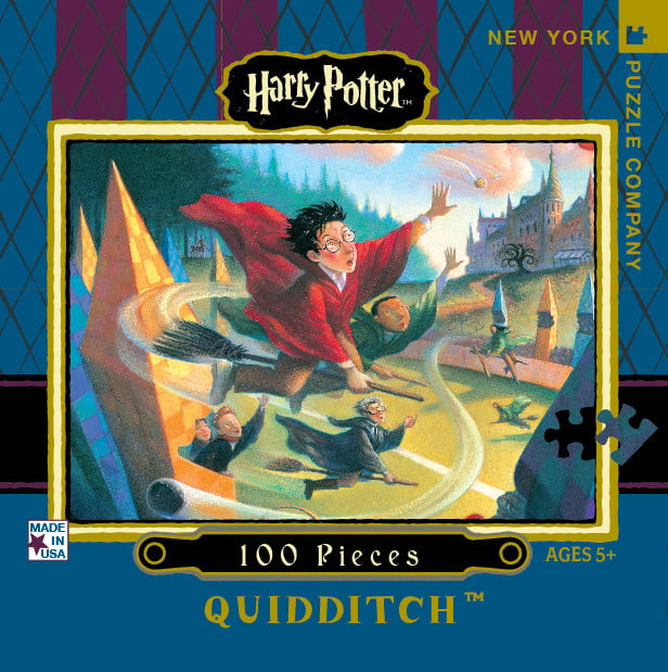Harry Potter Quidditch 100 PC Mini Jigsaw Puzzle