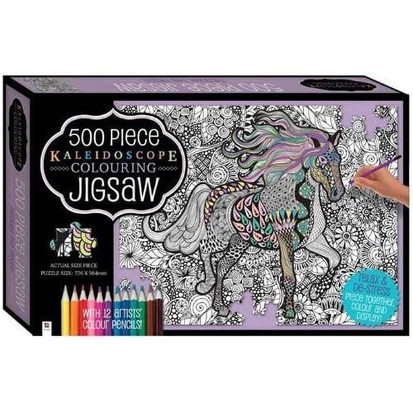 Through the Fields 500 PC Colouring Jigsaw Puzzle