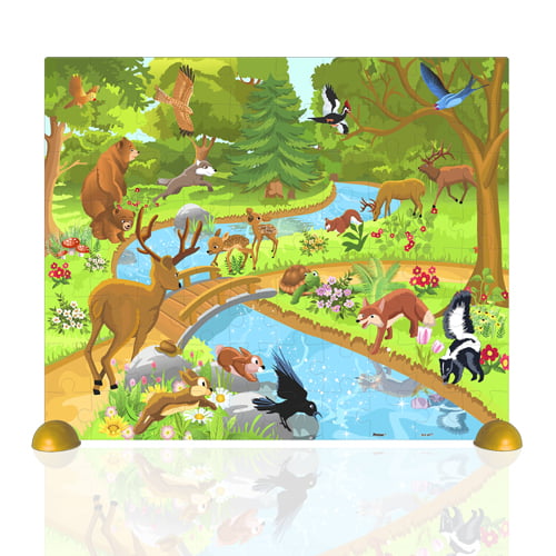 Animals in the Forest 80 PC Jigsaw Puzzle
