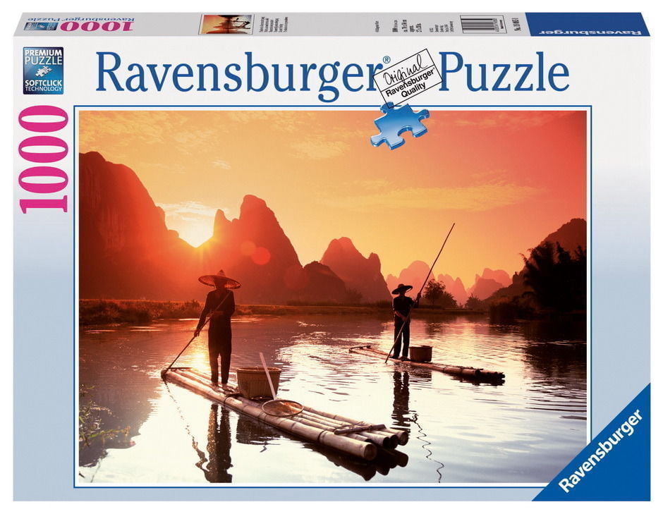 Fishermen in the Sunset 1000 PC Jigsaw Puzzle