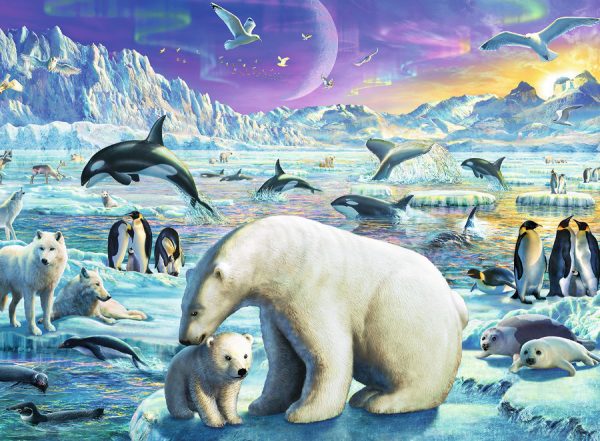 Meet the Polar Animals 300 PC Jigsaw Puzzle