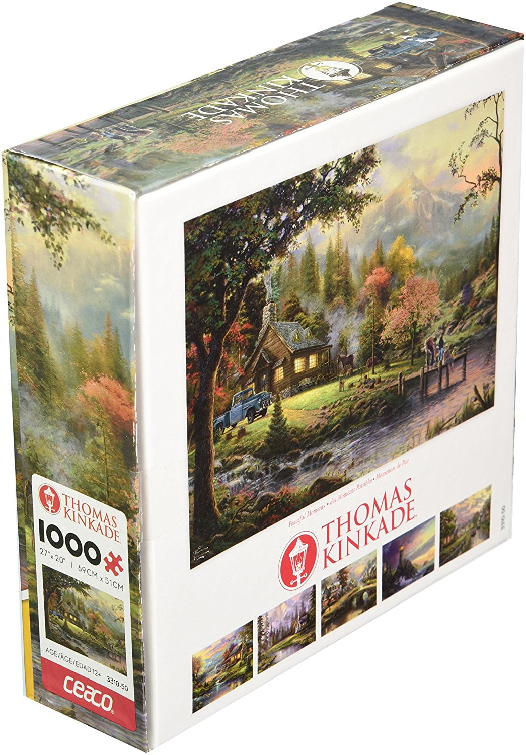 Thomas Kinkade Peaceful Moments 1000 PC Jigsaw Puzzle