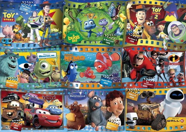 Disney Pixar Montage 1000 Piece Jigsaw Puzzle
