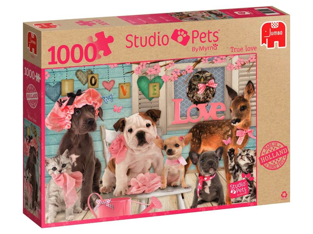 Studio Pets True Love 1000 Piece Jigsaw Puzzle