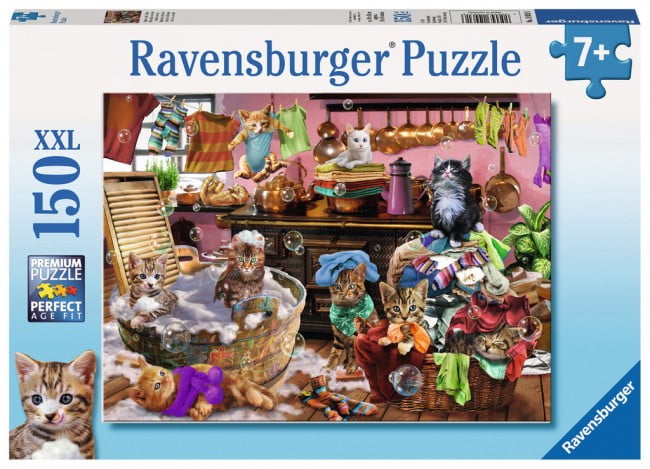 Ravensburger Jigsaw Puzzle Cats In The Kitchen 150 Pc
