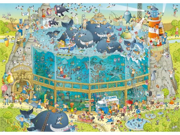 Funky Zoo - Ocean Habitat 1000 PC Jigsaw Puzzle