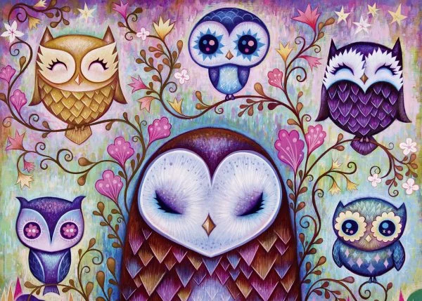 Great Big Owl 1000 PC Jigsaw Puzzle