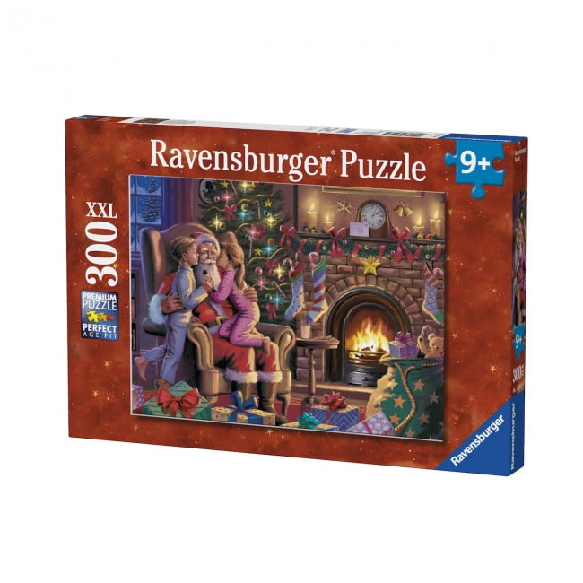 Kissing Santa 300 PC Jigsaw Puzzle